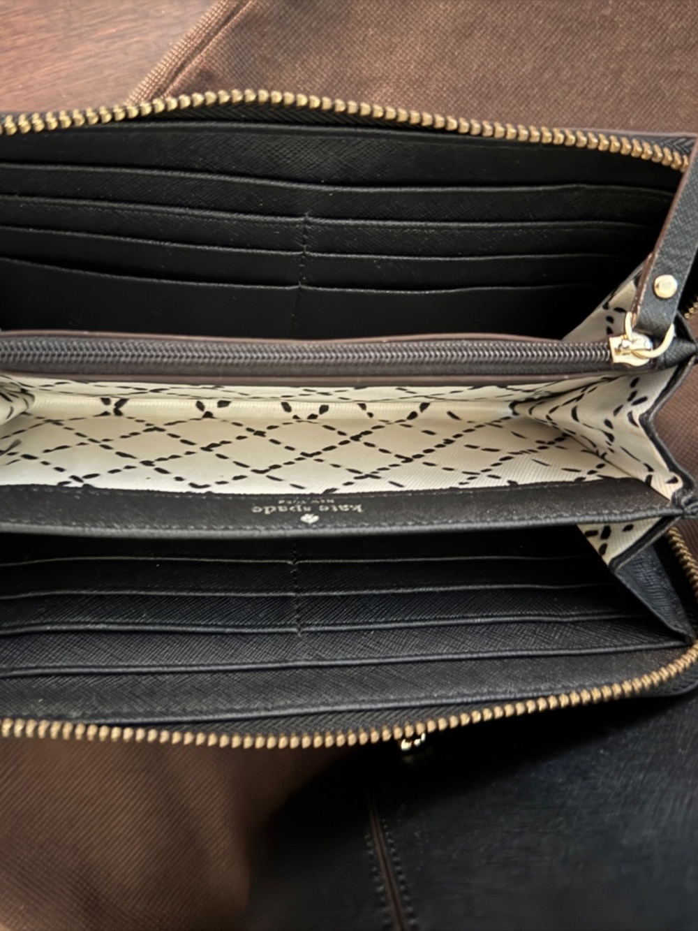 Kate Spade Large black Newberry Lane tote with matching wallet - Picture 7 of 11